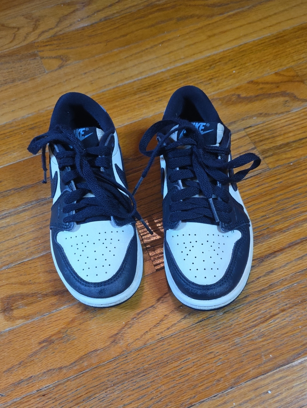 Nike Air Jordan 1 Retro Low OG 'UNC' Size 11C White DK Powder Blue Black